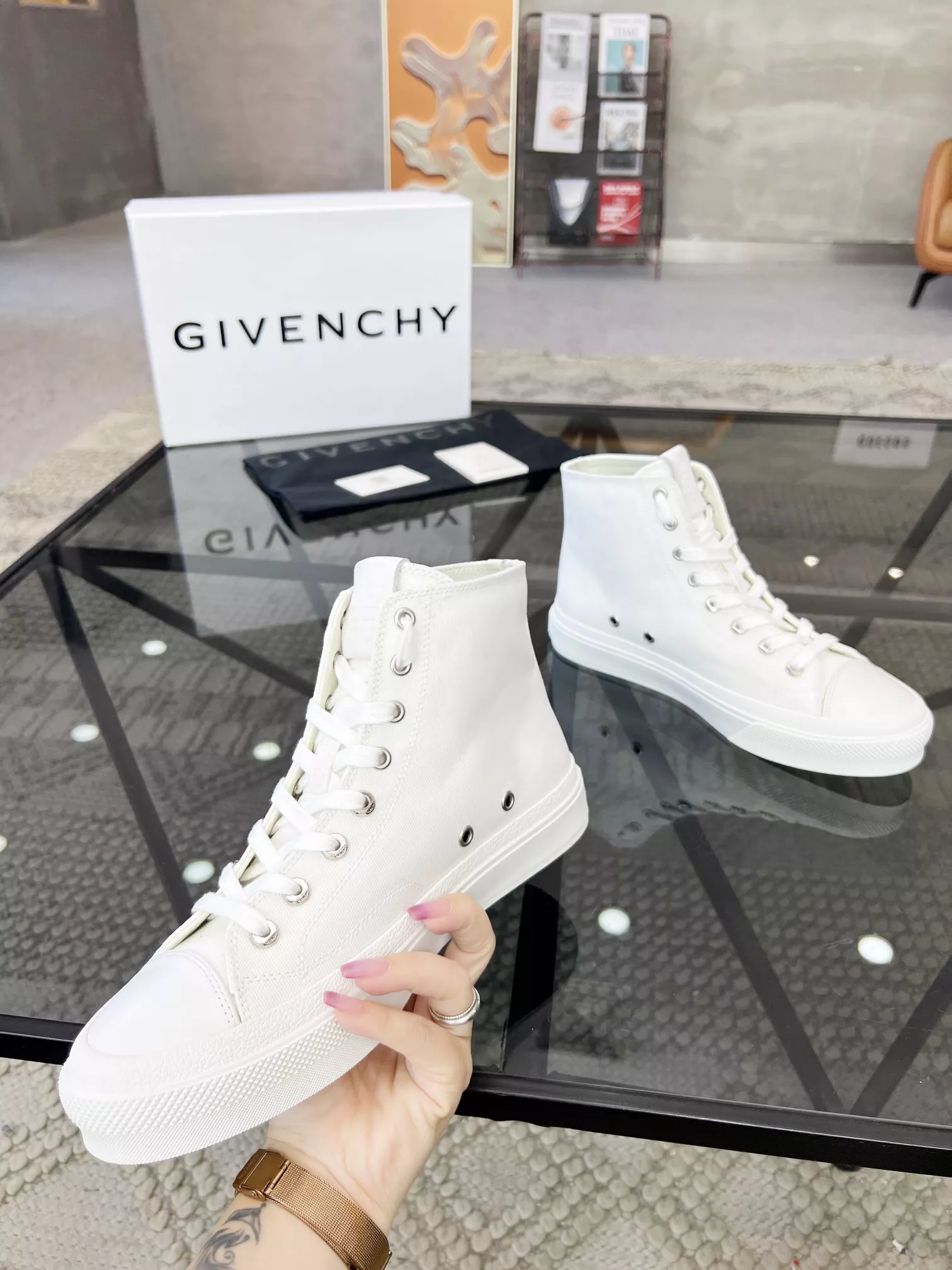 givenchy high tops chaussures pour homme s_12b50012